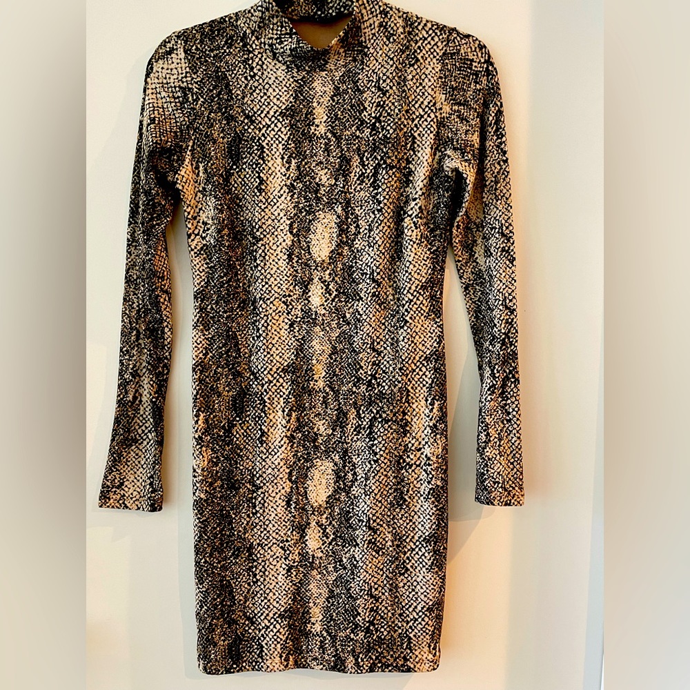 JLUXLABEL Animal Print Dress